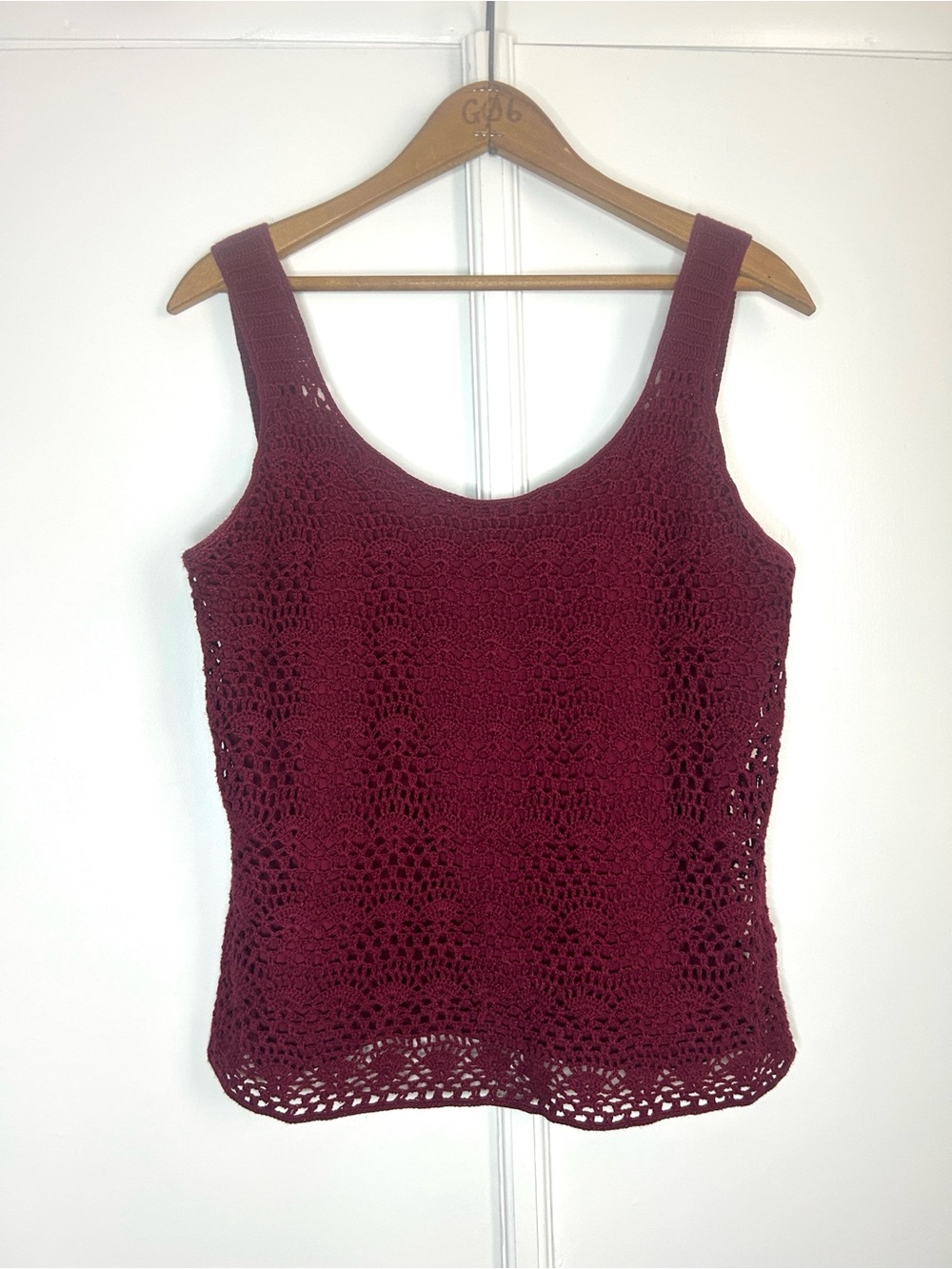 Vintage Hunt Club Crochet Tank